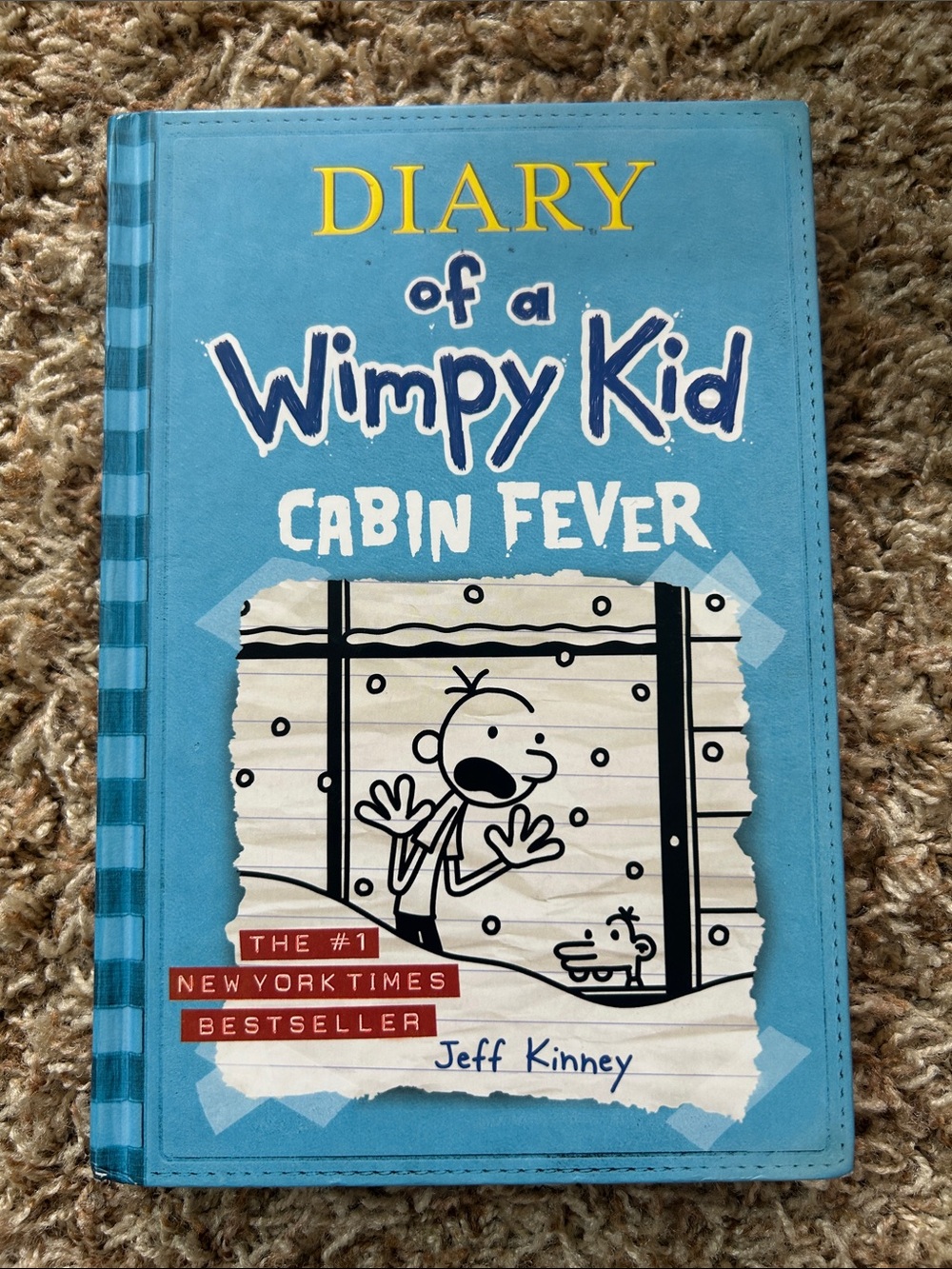 Diary of a Wimpy Kid: Cabin Fever - Blue Hardcover